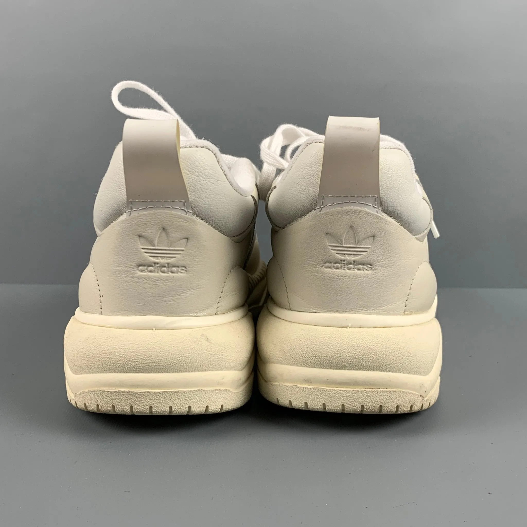 ADIDAS Supercourt RX Size 10 Cloud White Leather Athletic EE6328 Sneakers