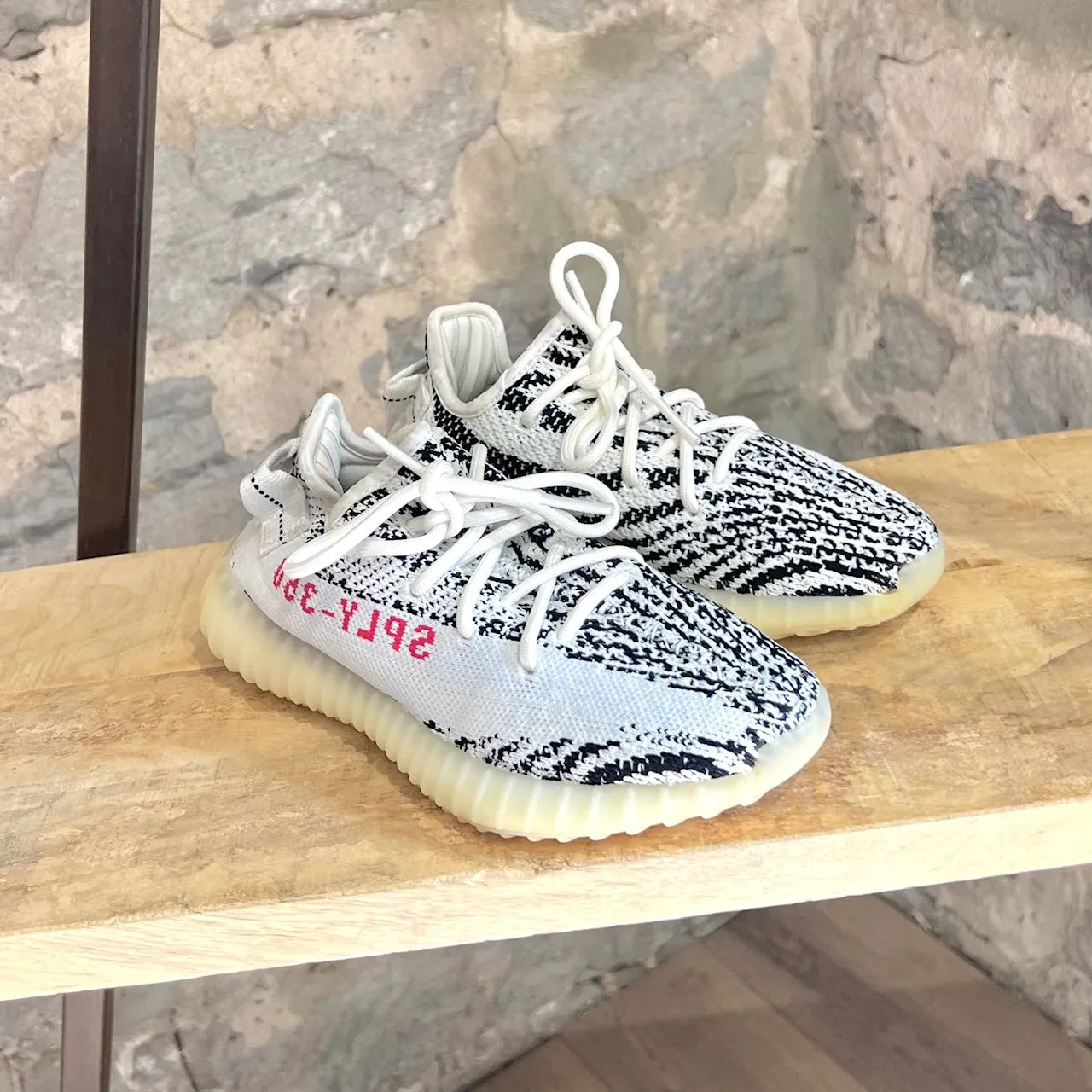 Adidas Yeezy 350 Boost Zebra Sneakers