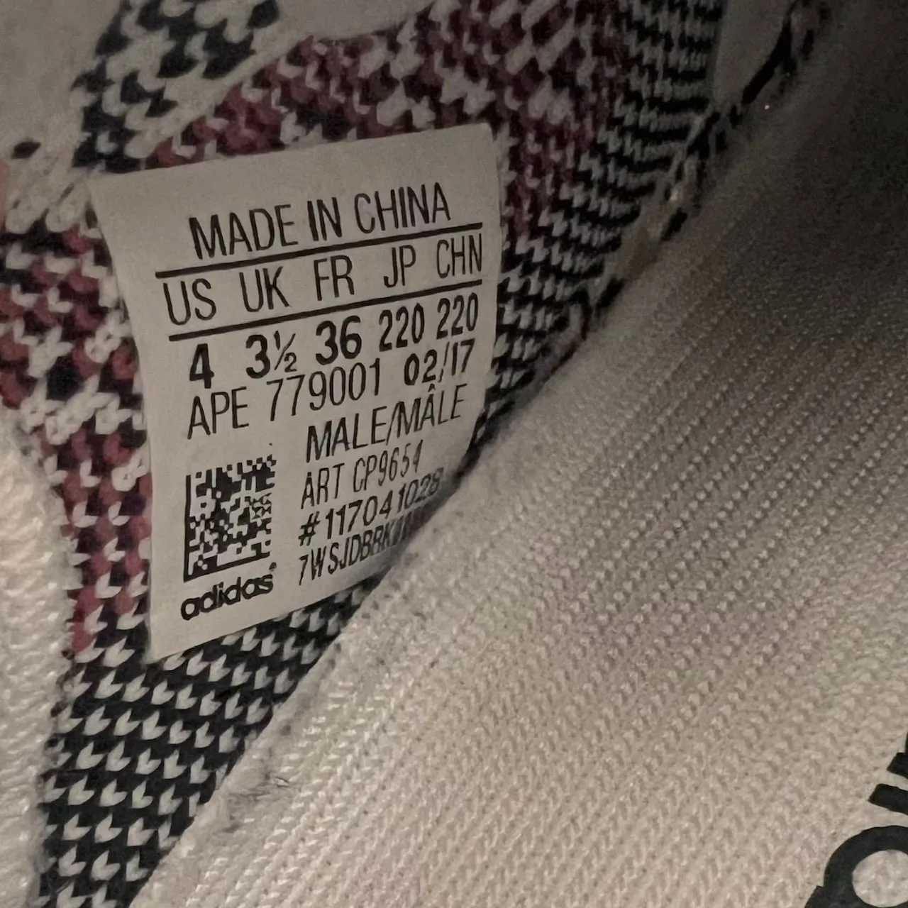 Adidas Yeezy 350 Boost Zebra Sneakers