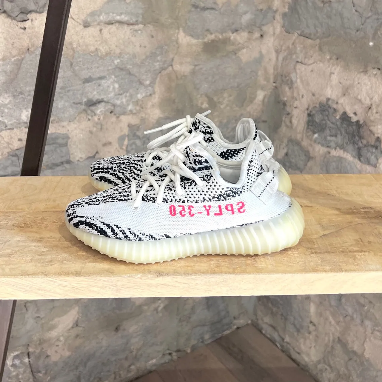 Adidas Yeezy 350 Boost Zebra Sneakers