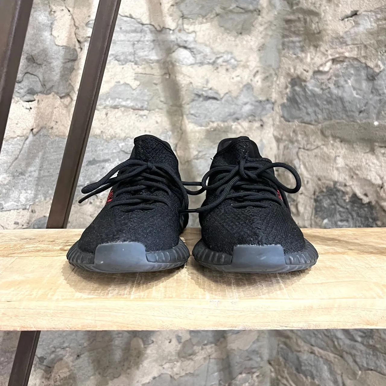 Adidas YEEZY 350 V2 Black Red Sneakers