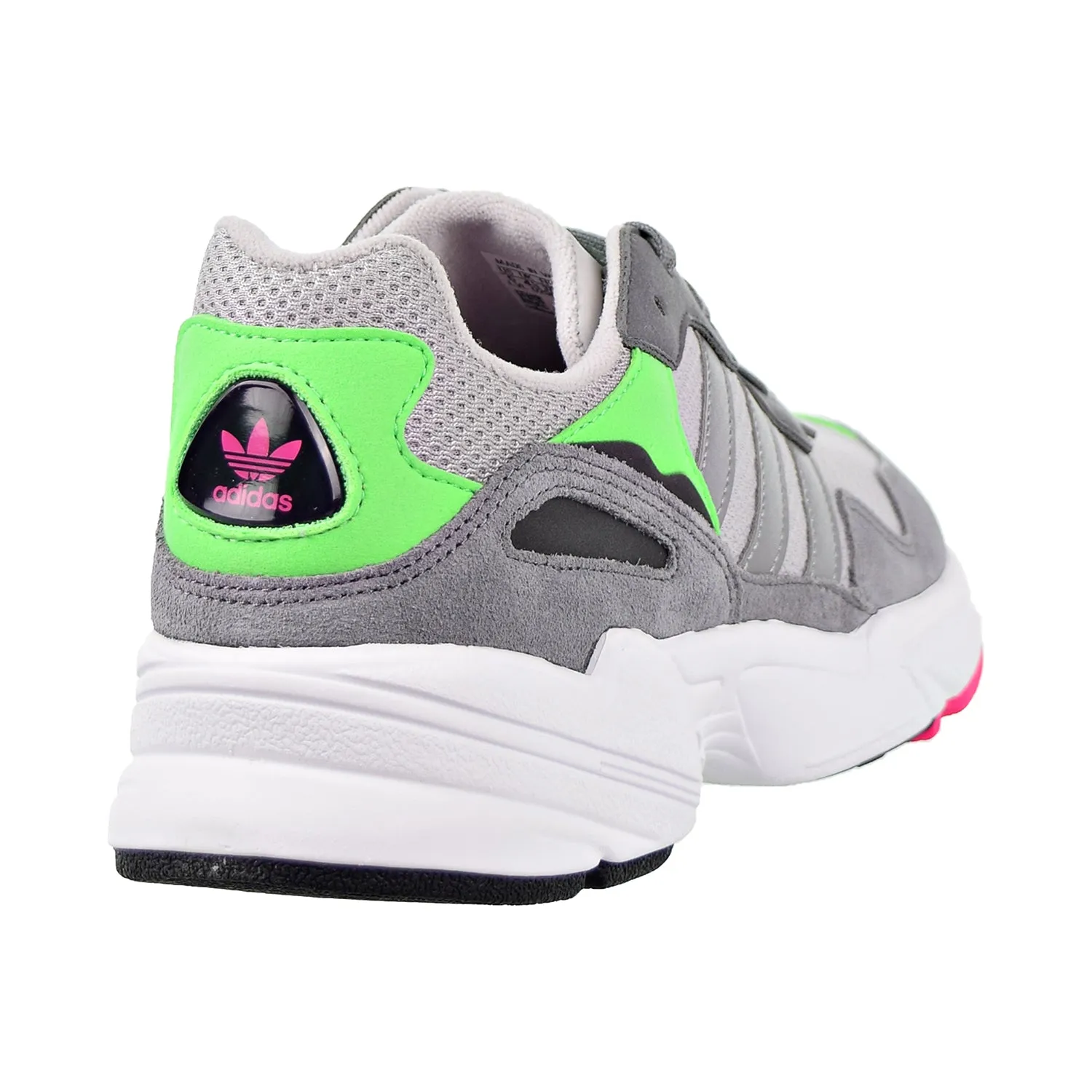 Adidas Yung-96 Big Kids Shoes Grey Two/Grey Three/Shock Pink