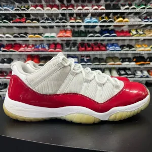 Air Jordan XI 11 Low 2001 Varsity Red 136053 161 Men's Size 14 Missing Insoles