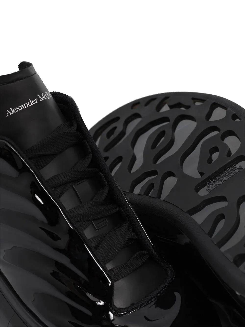 ALEXANDER MCQUEEN Fabric Upper And Rub Blk/Fume