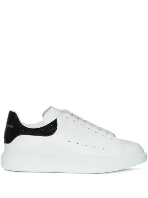 ALEXANDER MCQUEEN Iridescent Oversized Sneakers White