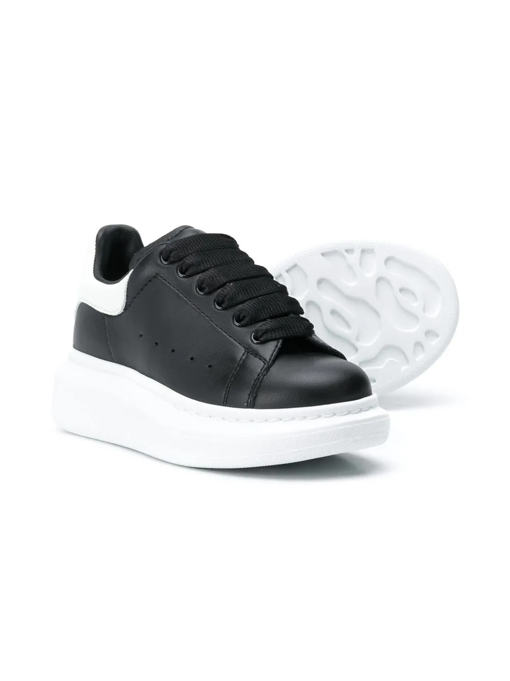 ALEXANDER MCQUEEN KIDS Oversized Sole Sneakers Black