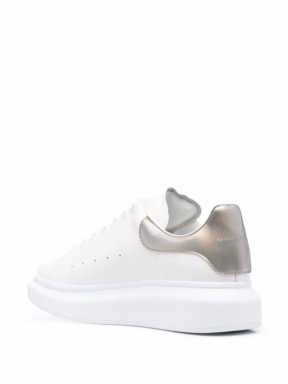 Alexander McQueen Oversized Low Top Sneakers White