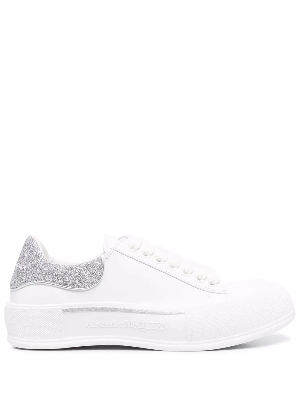 Alexander McQueen Oversized low-top sneakers white