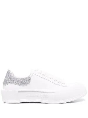 Alexander McQueen Oversized low-top sneakers white