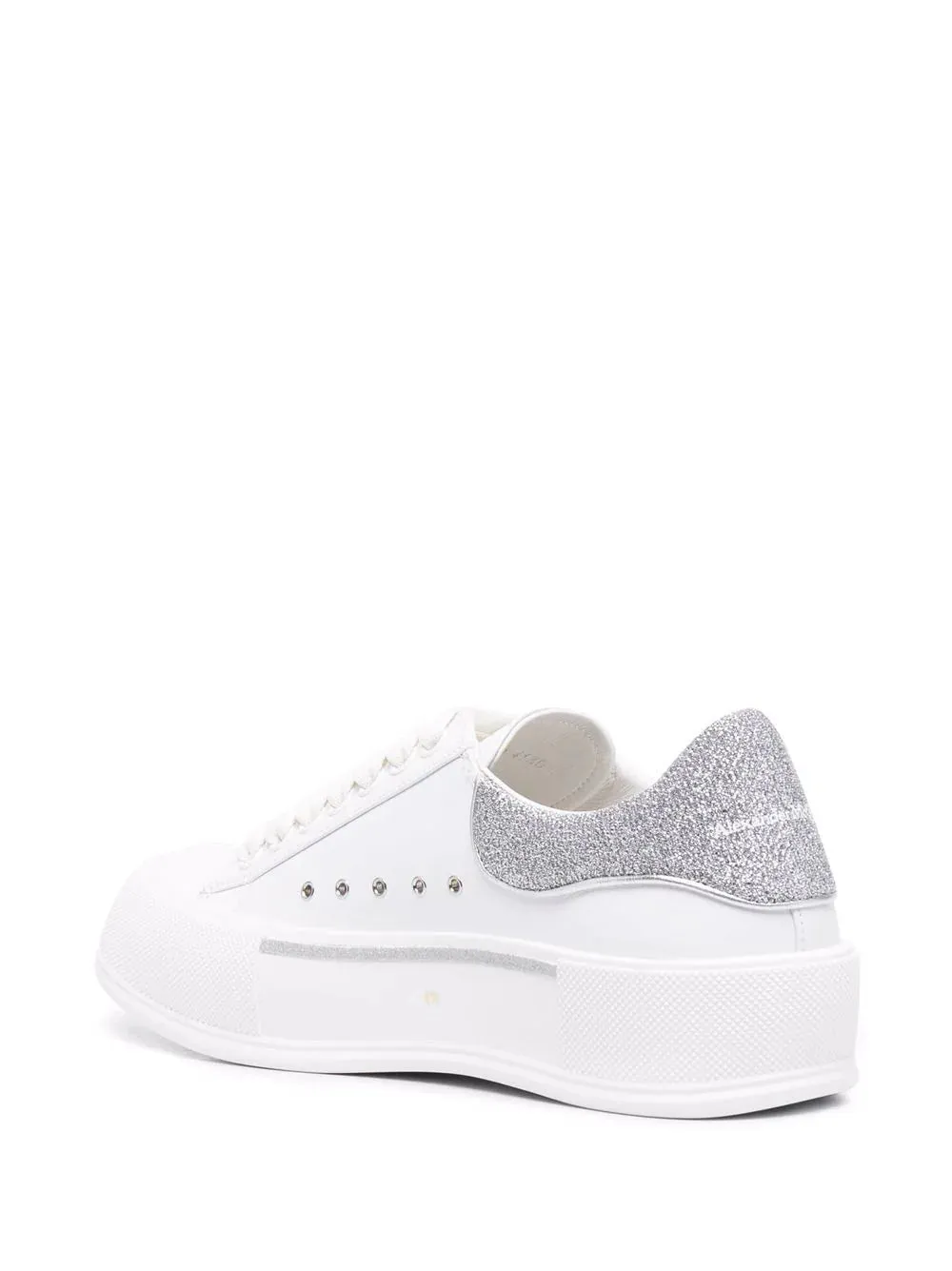 Alexander McQueen Oversized low-top sneakers white