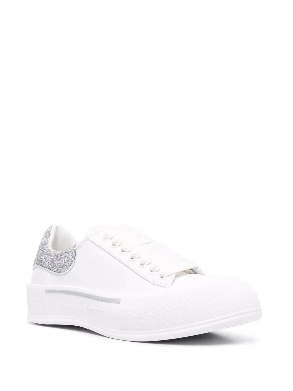 Alexander McQueen Oversized low-top sneakers white