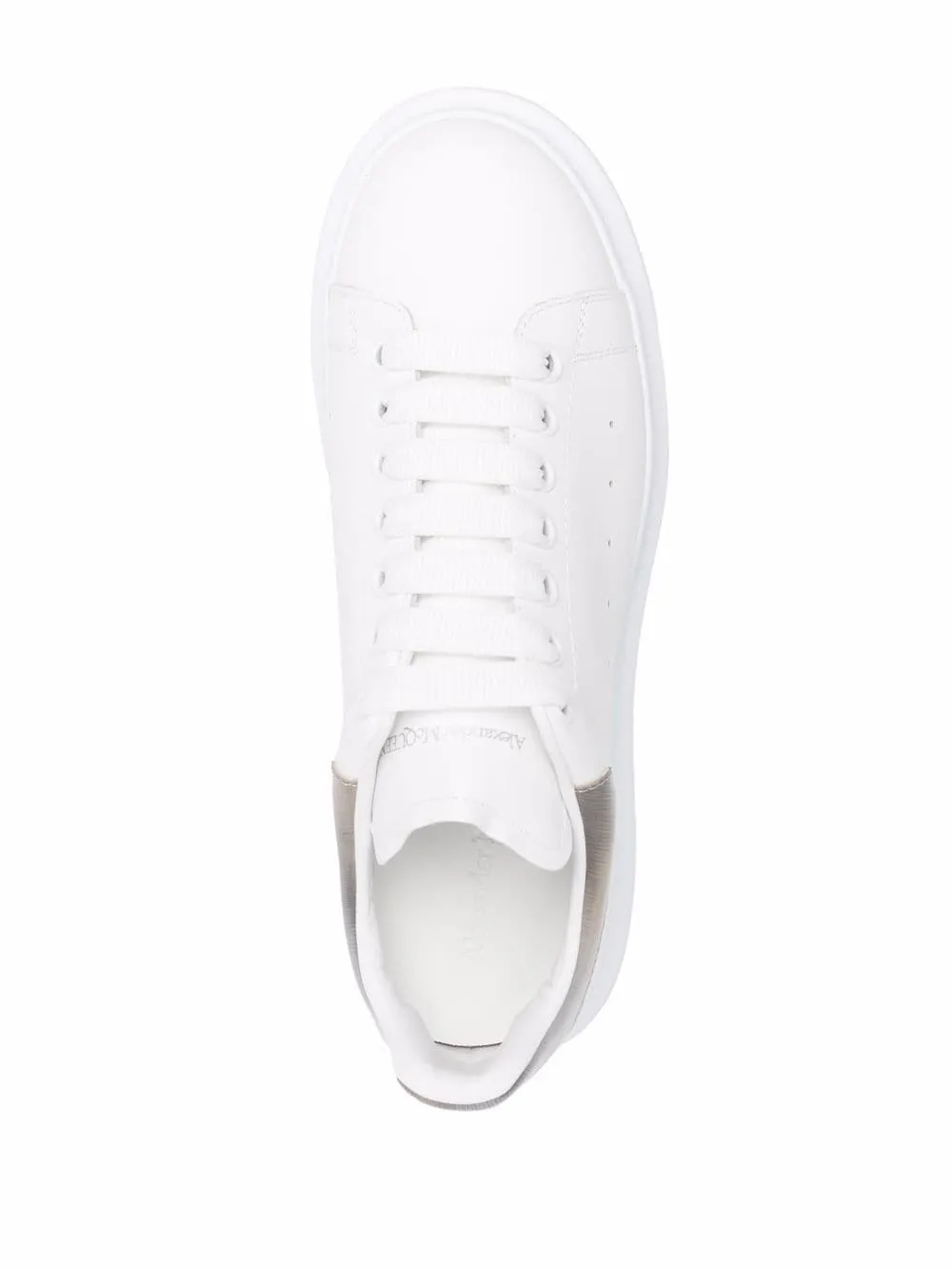 Alexander McQueen Oversized Low Top Sneakers White