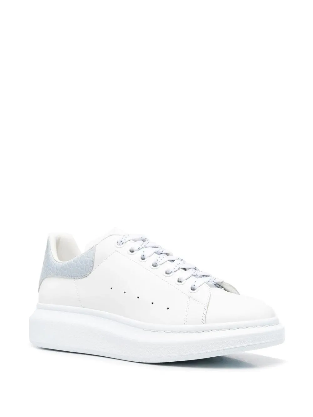 Alexander McQueen Oversized Low Top Sneakers White/Blue