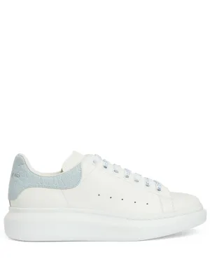 Alexander McQueen Oversized Low Top Sneakers White/Blue