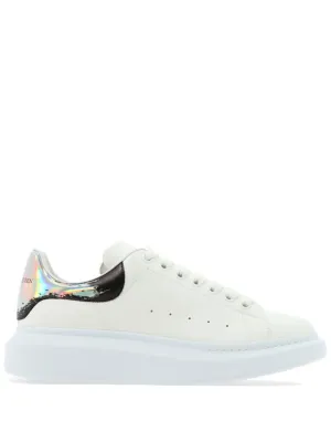 Alexander McQueen Oversized Low Top Sneakers White/Silver