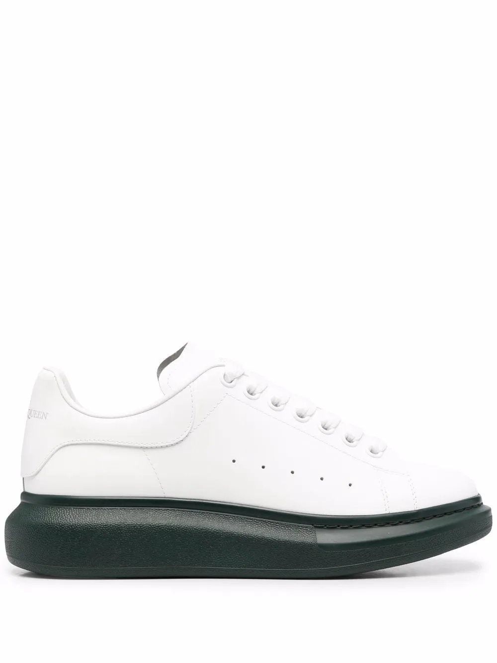 ALEXANDER MCQUEEN Oversized Sneakers White/Dark Green