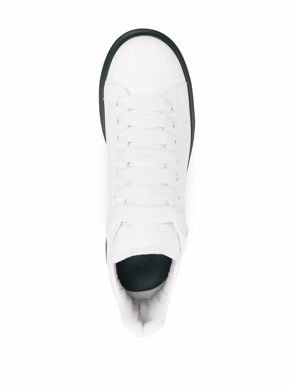 ALEXANDER MCQUEEN Oversized Sneakers White/Dark Green