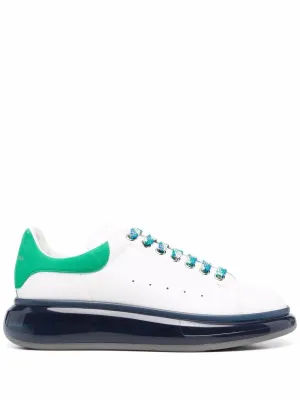 ALEXANDER MCQUEEN Oversized Sneakers White/Green