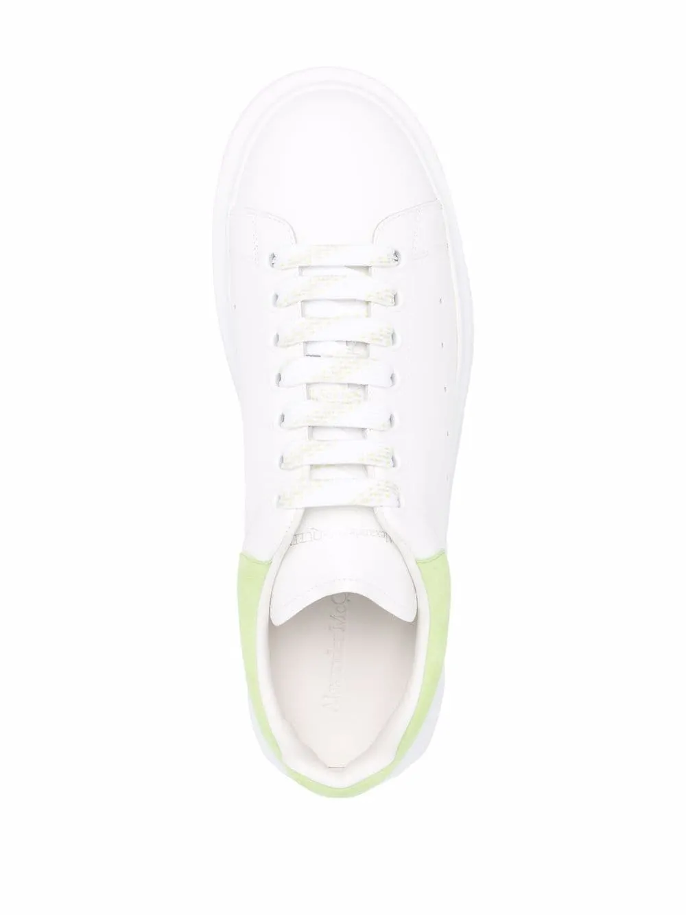 ALEXANDER MCQUEEN Oversized Sneakers White/Lime