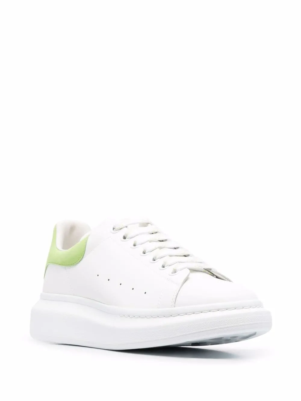 ALEXANDER MCQUEEN Oversized Sneakers White/Lime
