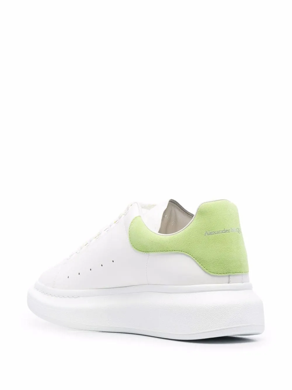 ALEXANDER MCQUEEN Oversized Sneakers White/Lime