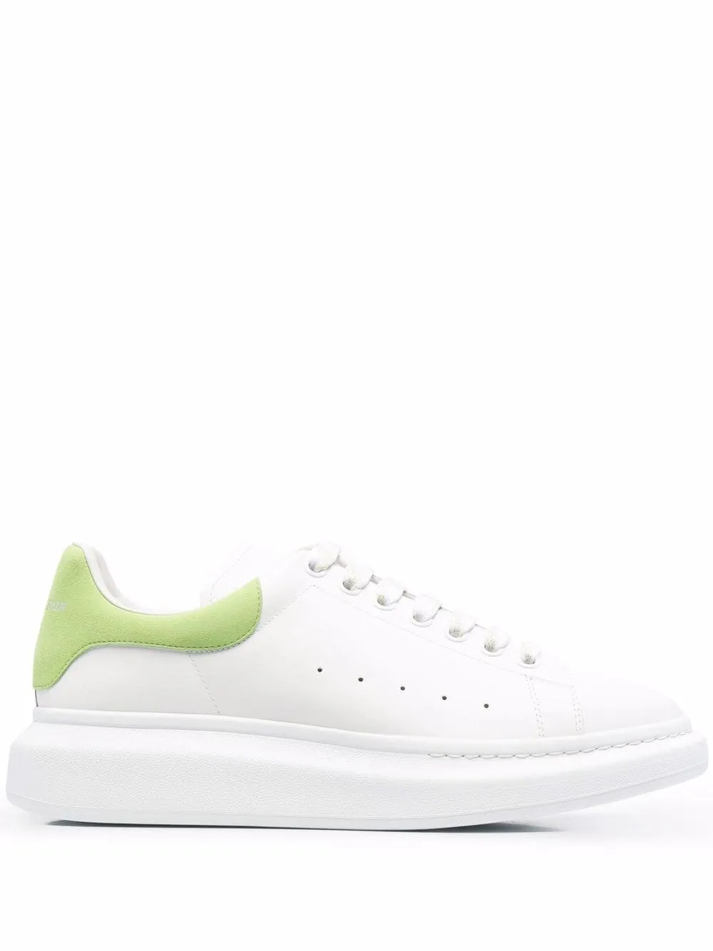 ALEXANDER MCQUEEN Oversized Sneakers White/Lime
