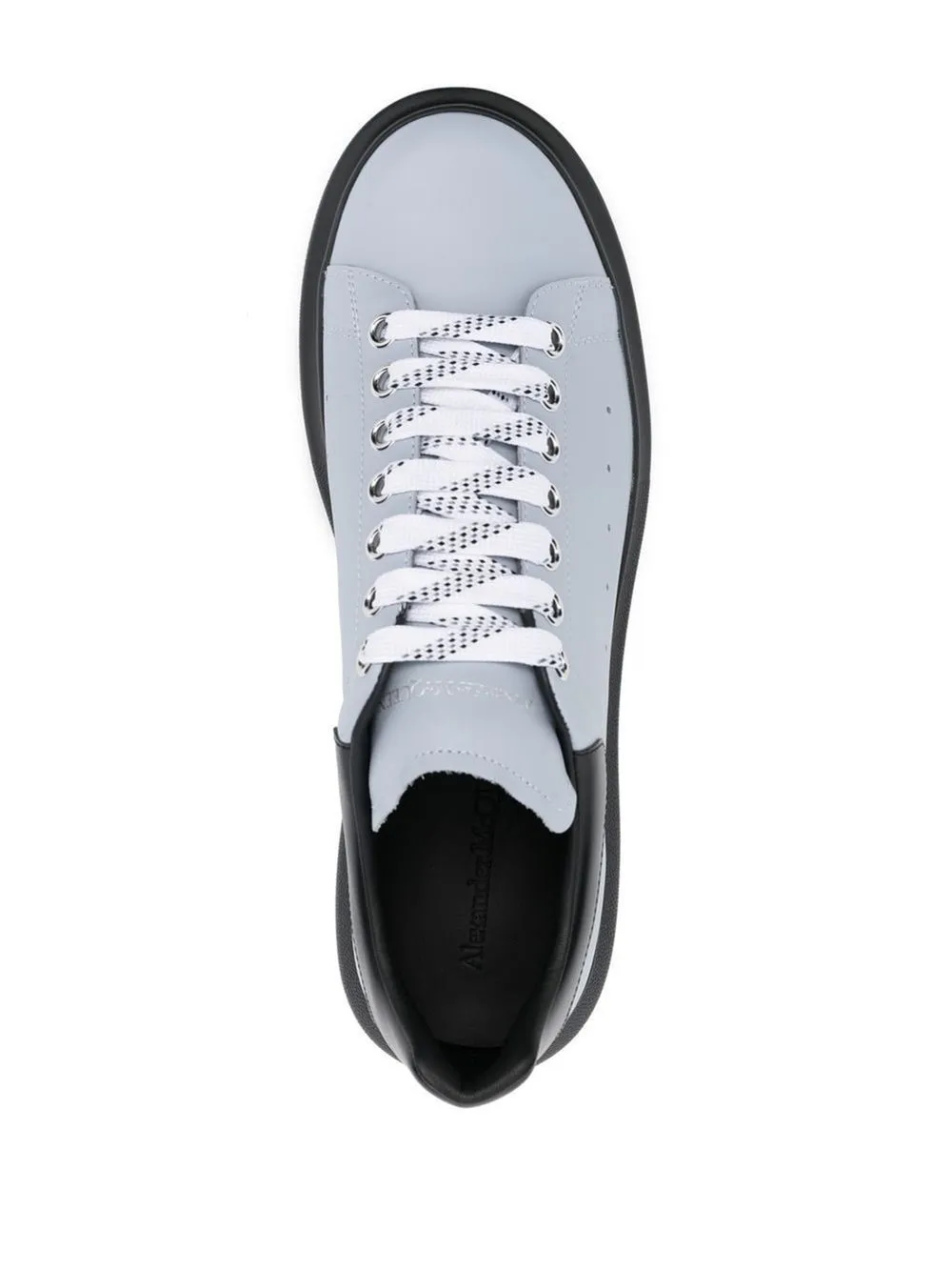 ALEXANDER MCQUEEN Panelled Oversized Sneakers Deep Blue/Black