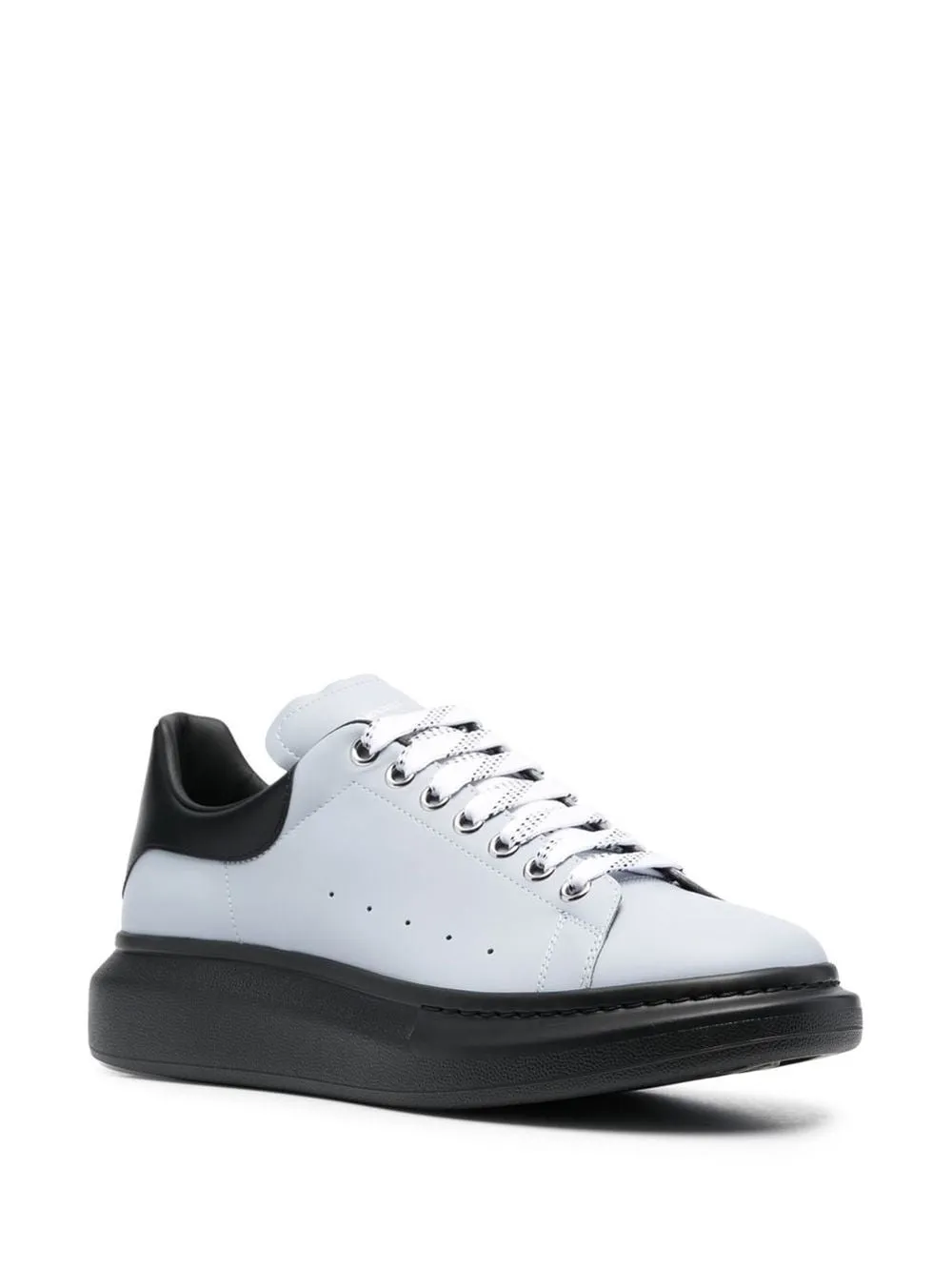 ALEXANDER MCQUEEN Panelled Oversized Sneakers Deep Blue/Black