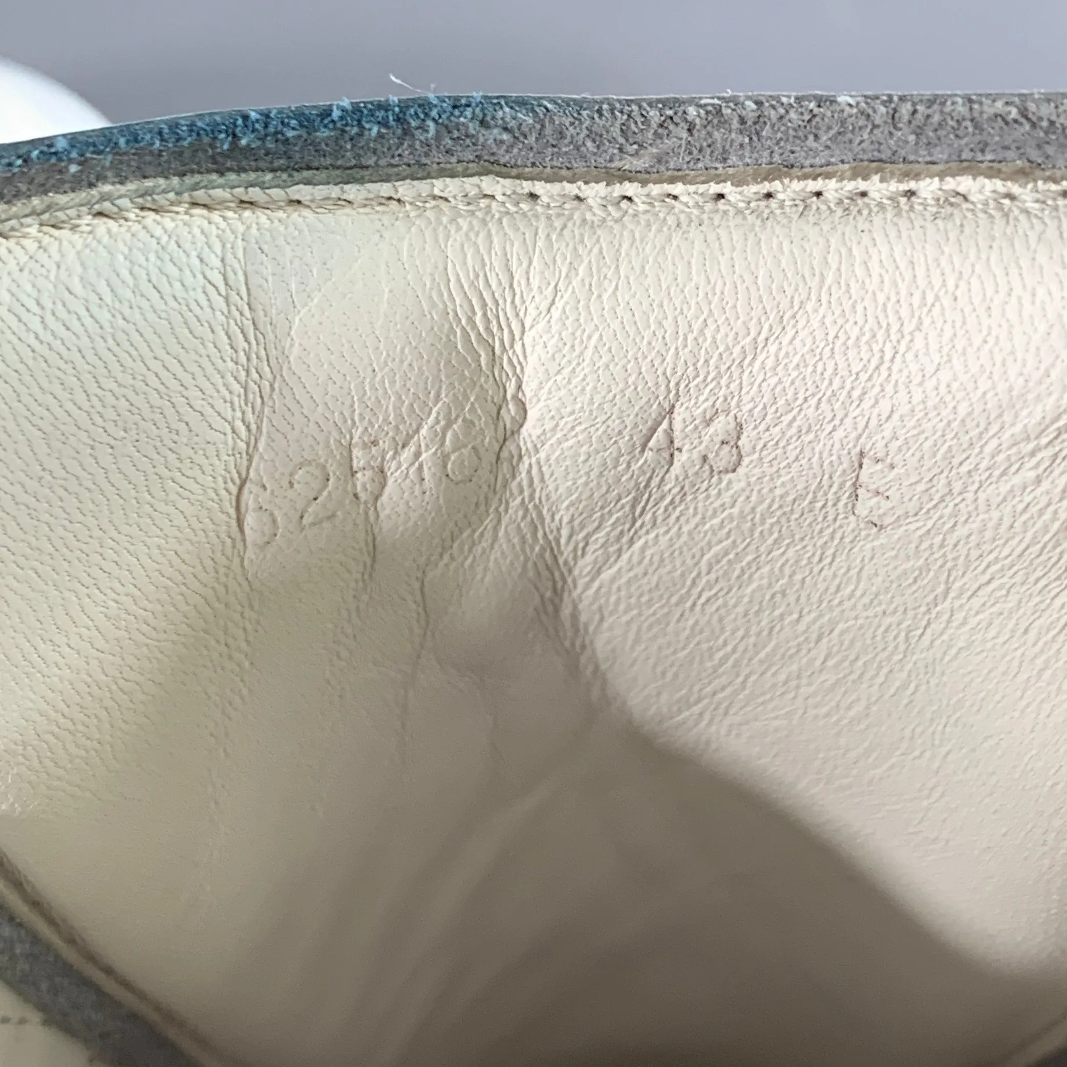 ALEXANDER MCQUEEN Size 10 White Black Leather Sneakers