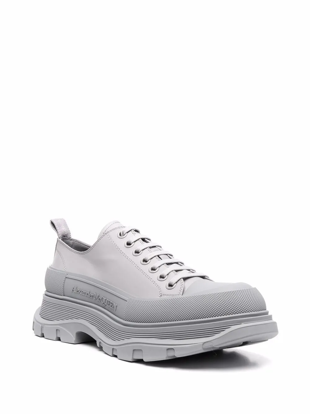 ALEXANDER MCQUEEN Tread Low Top Sneakers Grey
