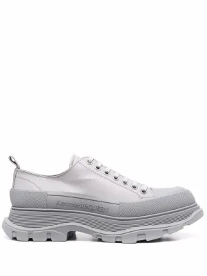 ALEXANDER MCQUEEN Tread Low Top Sneakers Grey