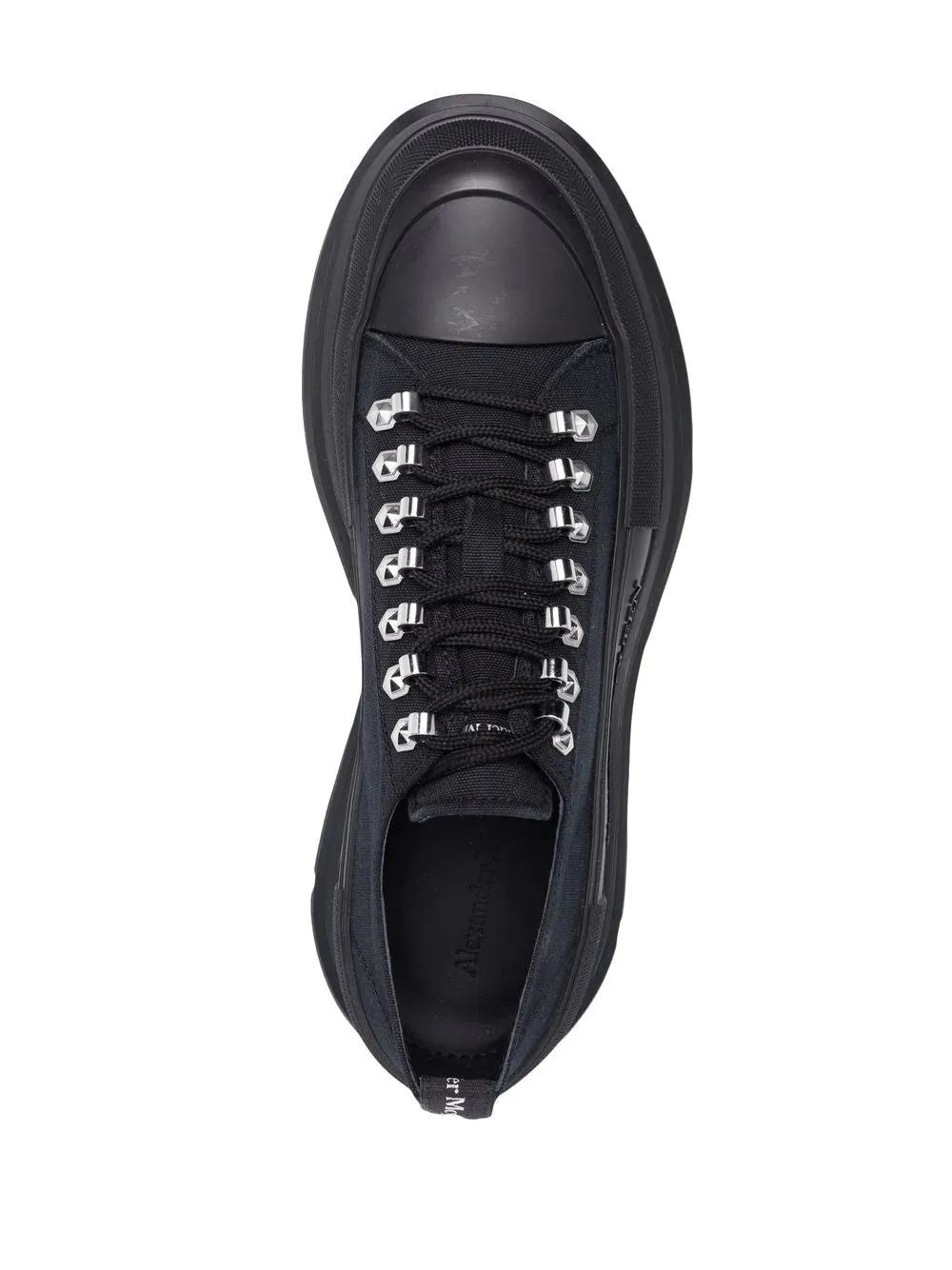 ALEXANDER MCQUEEN Tread Slick Low Top Sneakers Black