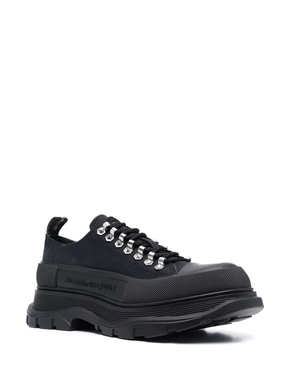ALEXANDER MCQUEEN Tread Slick Low Top Sneakers Black
