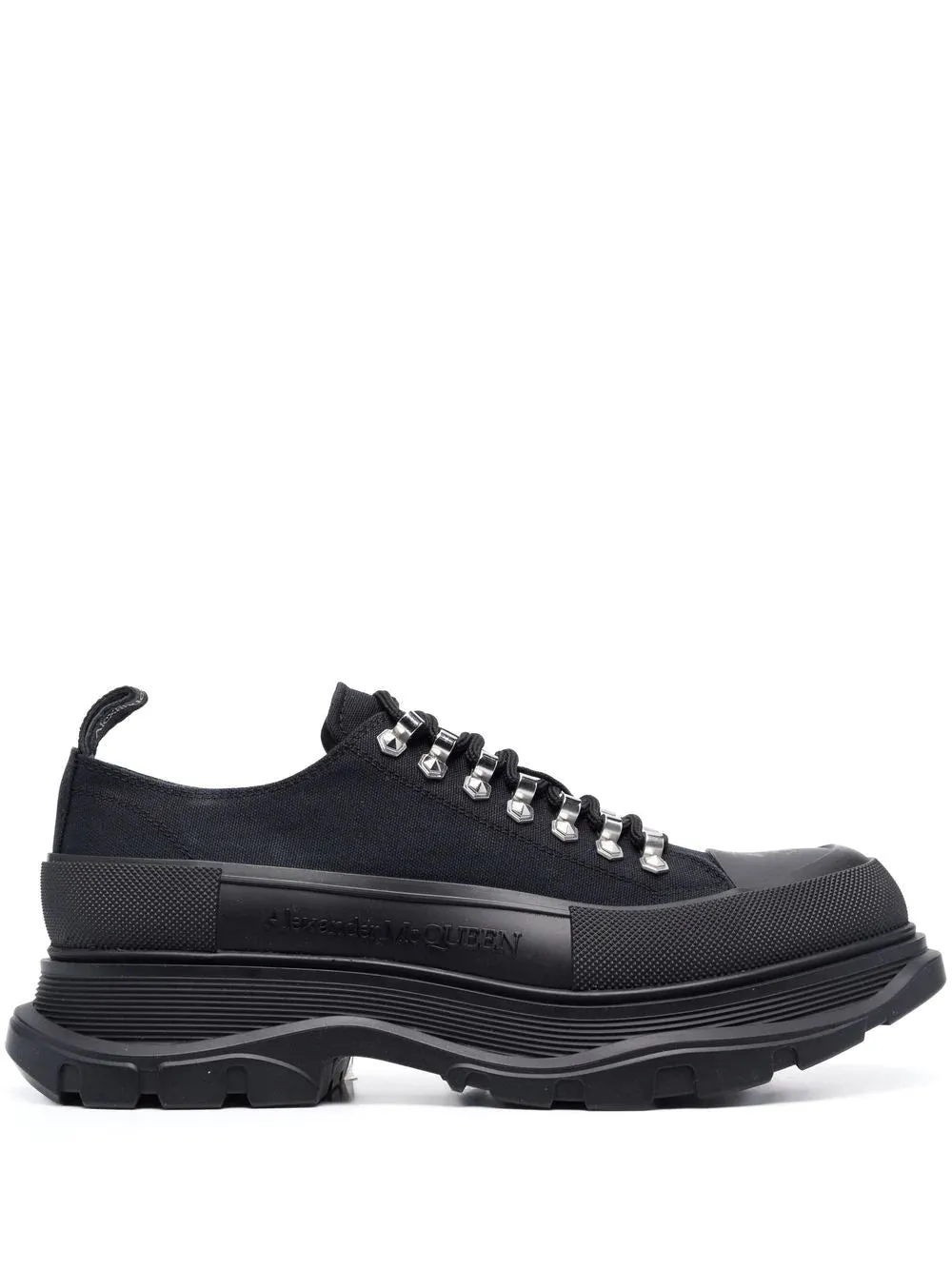ALEXANDER MCQUEEN Tread Slick Low Top Sneakers Black
