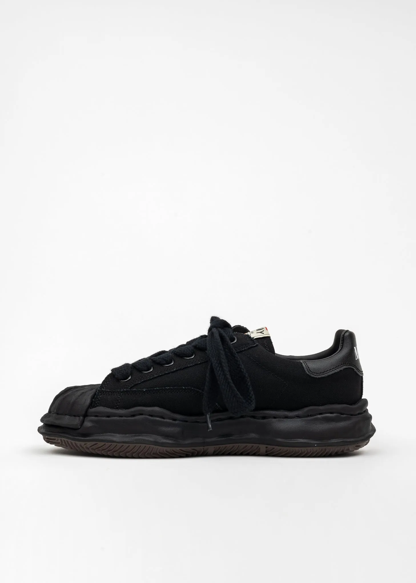 ALL Black OG Sole Canvas Low-Top Sneaker (BLAKEY LOW)