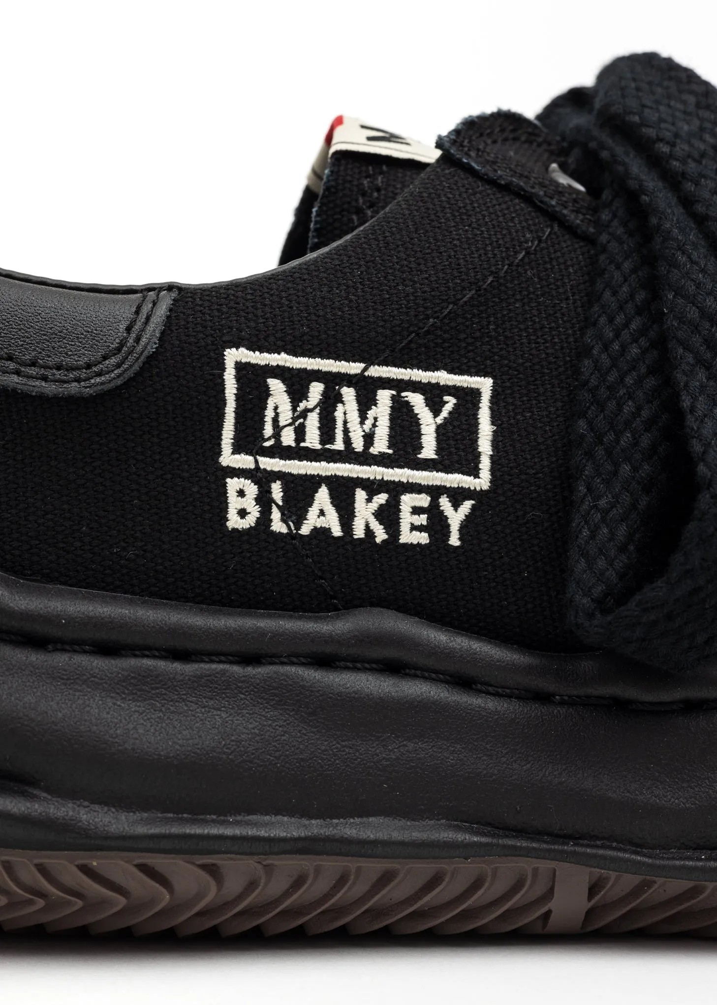 ALL Black OG Sole Canvas Low-Top Sneaker (BLAKEY LOW)