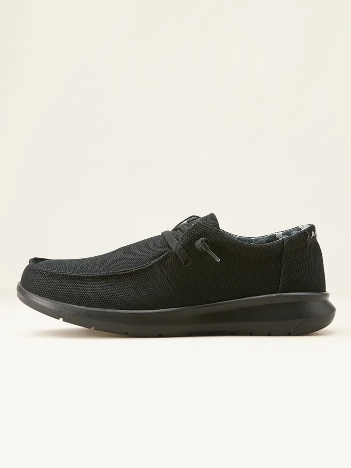 Ariat 10053676 Mens Hilo Shoe Solid Black