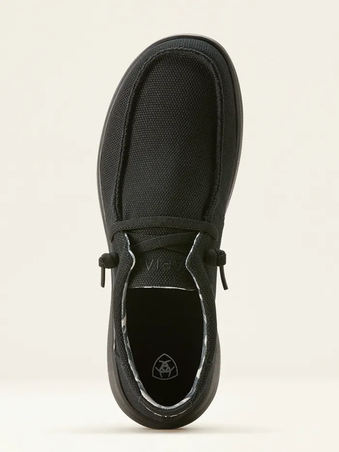 Ariat 10053676 Mens Hilo Shoe Solid Black