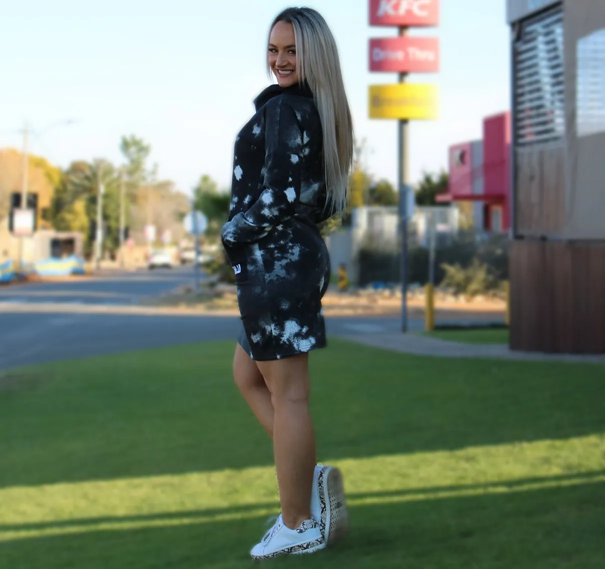 ATHLU Ladies Winter Dress - Black