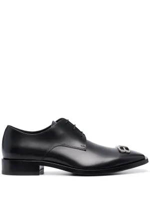 BALENCIAGA BB Icon Derbie Shoes Black