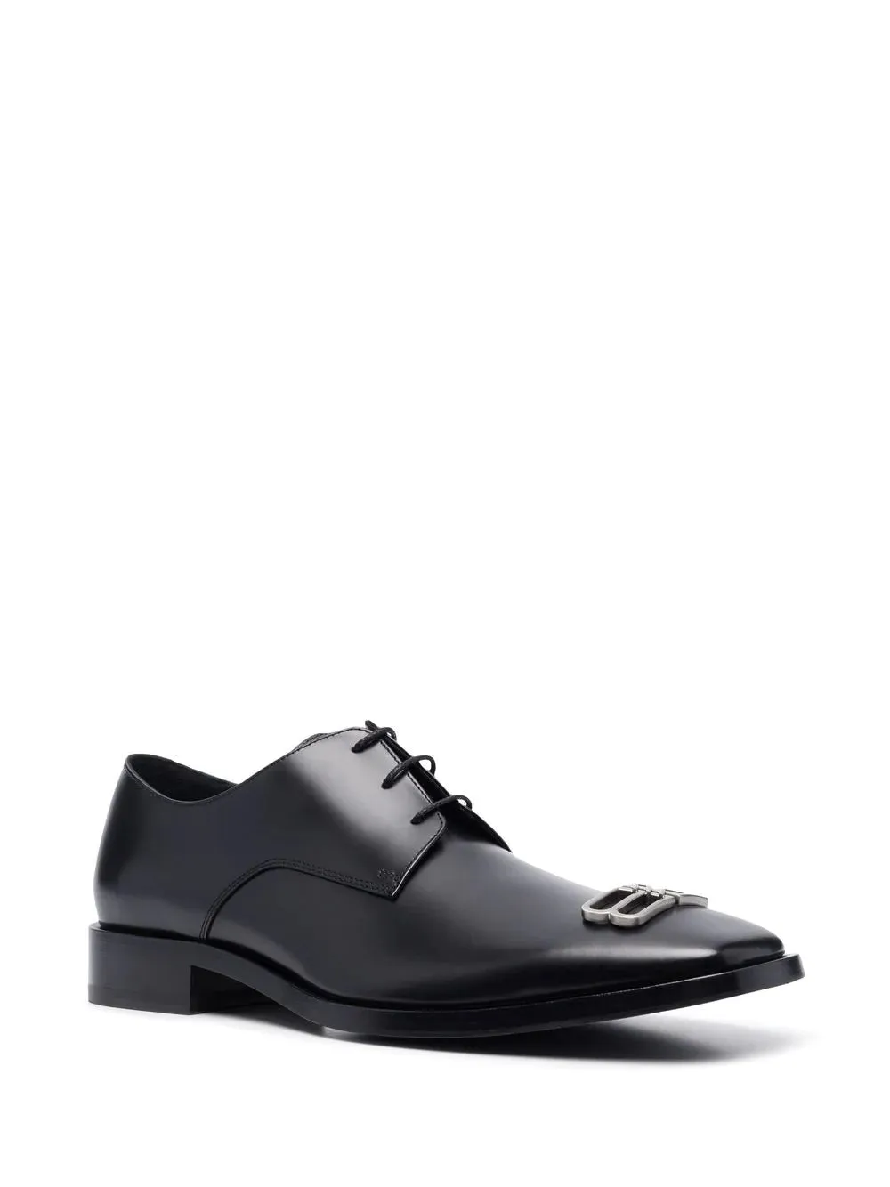 BALENCIAGA BB Icon Derbie Shoes Black