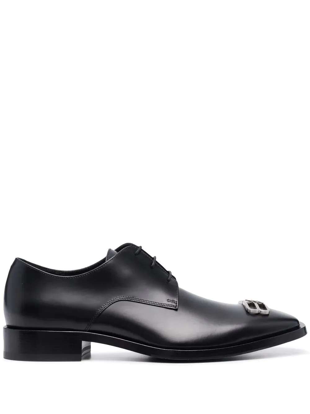 BALENCIAGA BB Icon Derbie Shoes Black