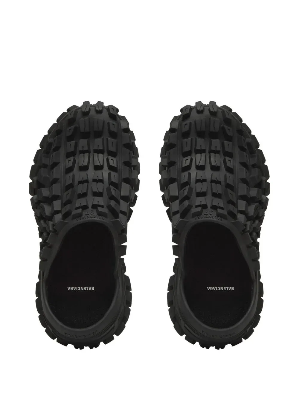 BALENCIAGA Bouncer Tread Clogs Black