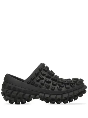 BALENCIAGA Bouncer Tread Clogs Black