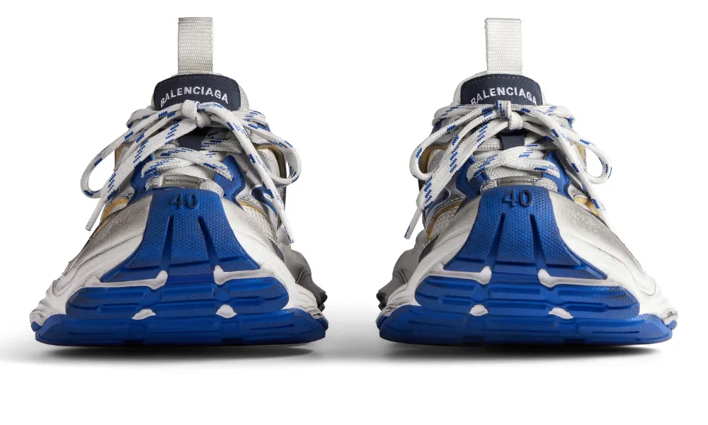 Balenciaga Cargo Sneaker 'Worn-Out - Grey Blue'