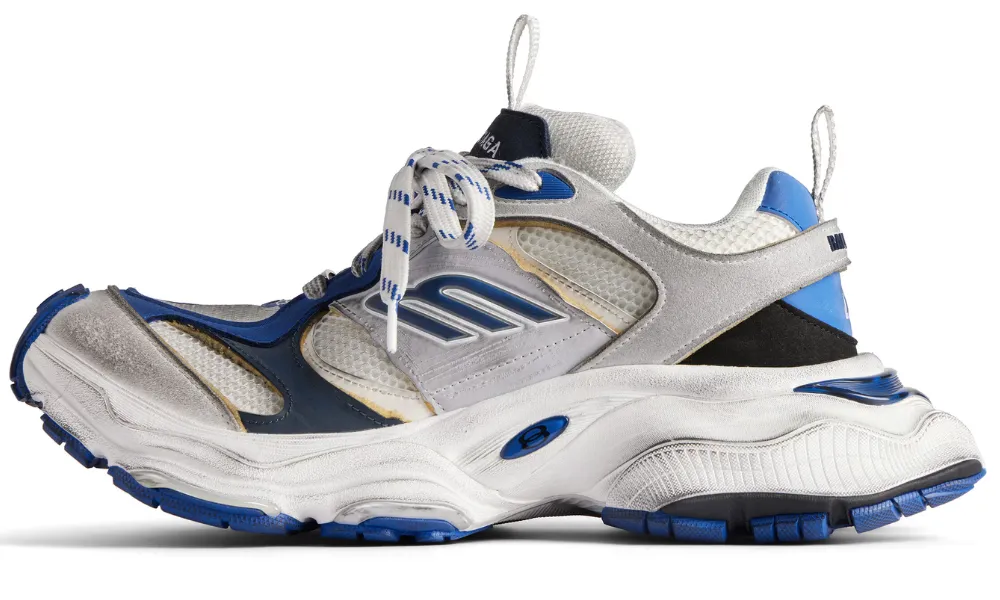 Balenciaga Cargo Sneaker 'Worn-Out - Grey Blue'