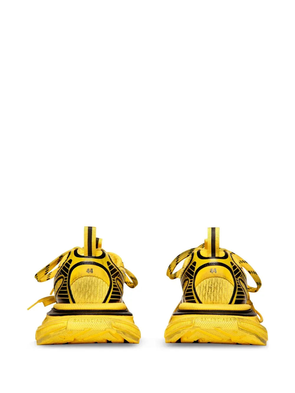 BALENCIAGA MEN 3XL Chunky Mesh Sneakers Yellow