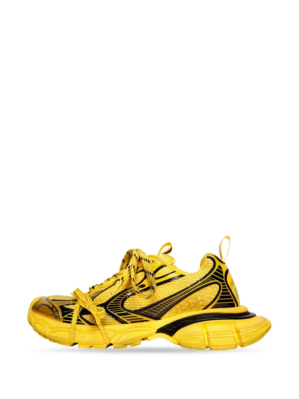 BALENCIAGA MEN 3XL Chunky Mesh Sneakers Yellow