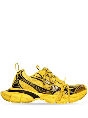 BALENCIAGA MEN 3XL Chunky Mesh Sneakers Yellow
