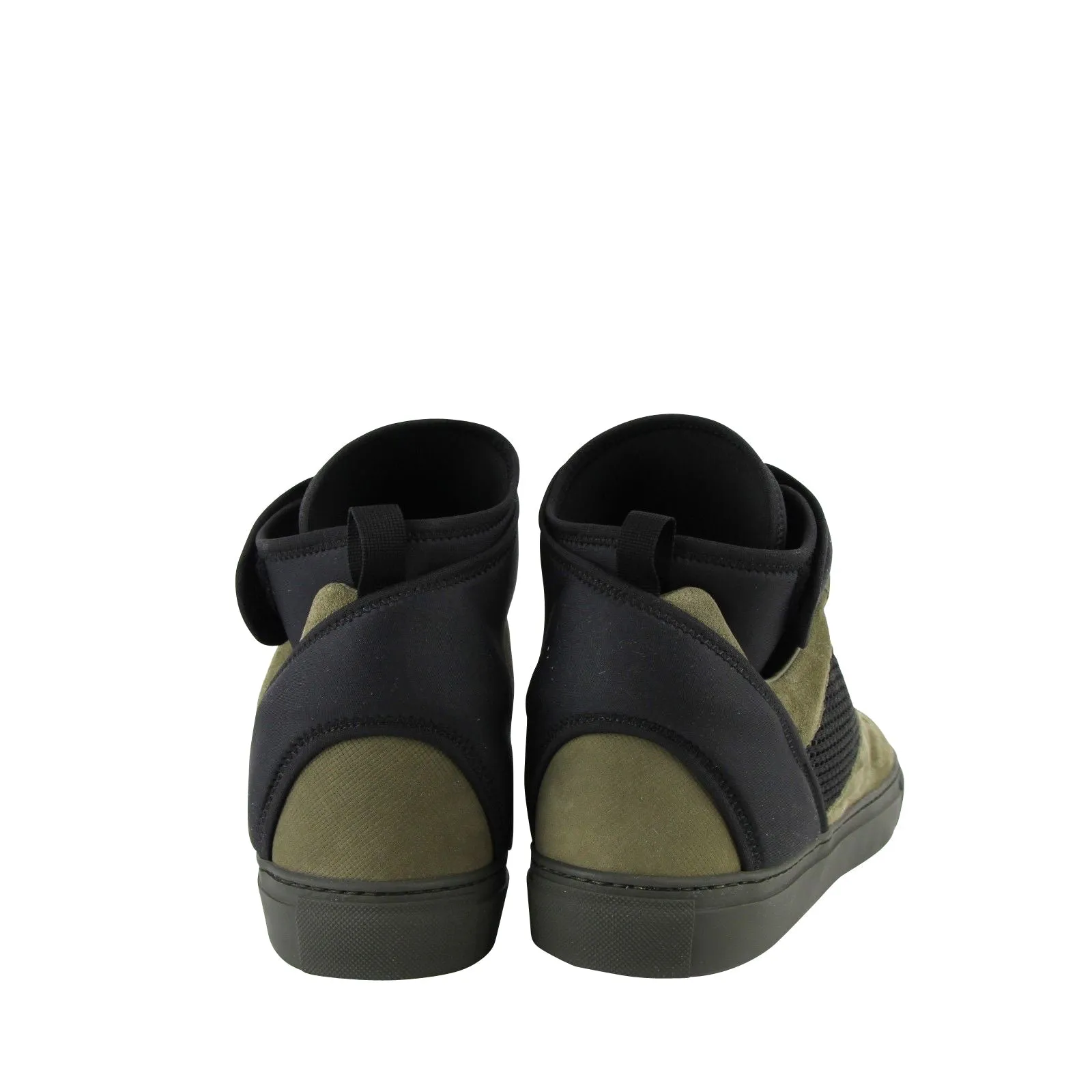Balenciaga Men's High Top  /   Suede Leather Sneakers